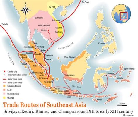 L'Ascension de Sriwijaya: Une Puissance Maritime Asie du Sud-Est qui Domine les Routes Commerciales et façonne la Culture Indienne